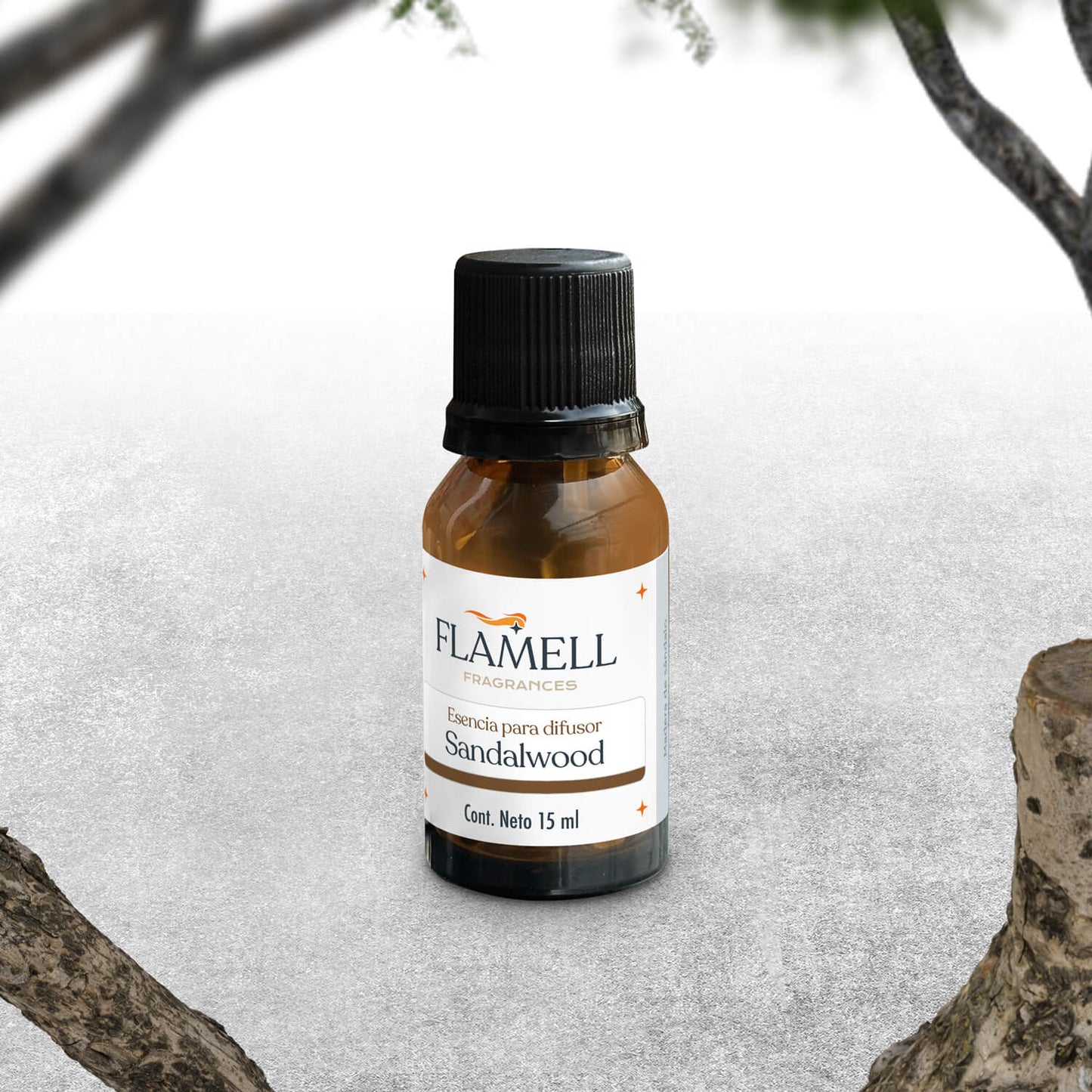 Aceite esencial para difusor Sandalwood, 15 ml