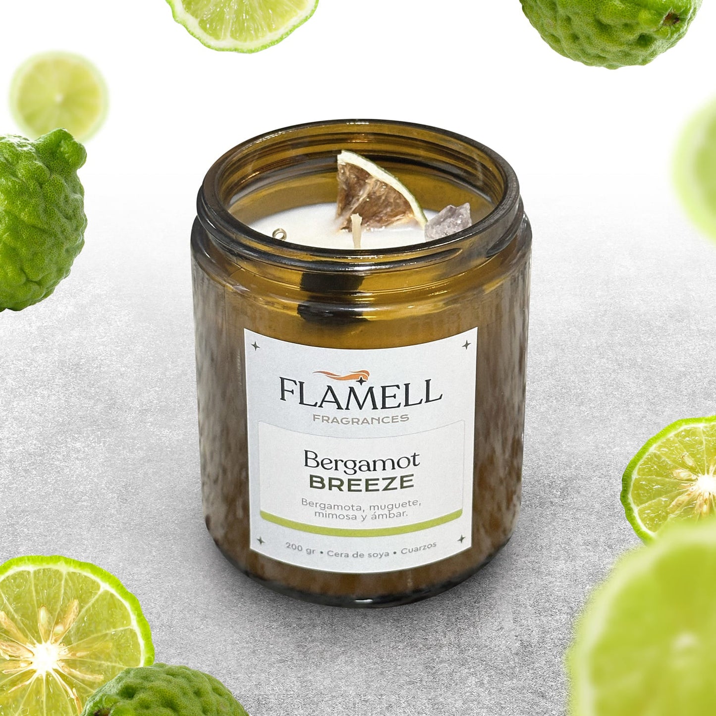 Vela Aromática Raido Bergamot Breeze